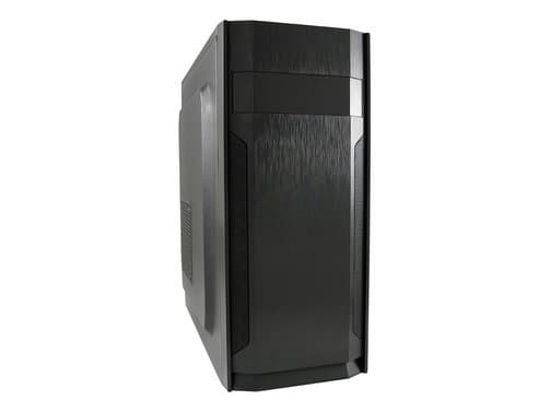 LC Power 7036B - Tower - ATX - ingen strömförsörjning - svart - USB/ljud