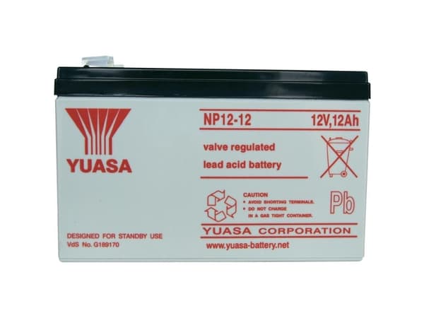 Natec UPS-batteri (12V/12Ah - Faston 250) NP 12-12