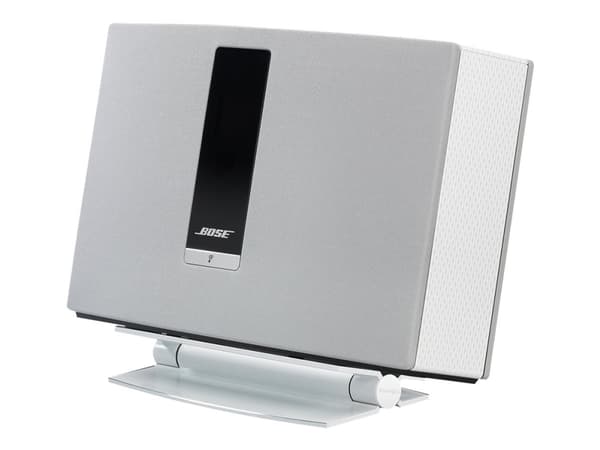 SoundXtra Desk Stand - Stativ - for høyttaler(e) - aluminium - hvit - skrivebord - for Bose SoundTouch 20