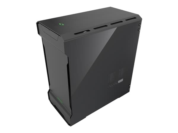Phanteks Enthoo EVOLV - Tempered Glass Edition - tower - micro ATX - genomskinlig sidopanel (härdat glas) - ingen strömförsörjning - svart satäng - U