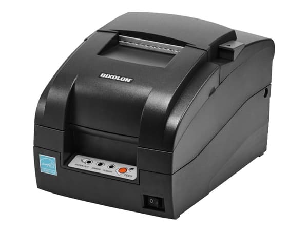 BIXOLON SRP-275III - Kvitteringsskriver - tofarget (monokrom) - punktmatrise - Rull (8,3 cm) - 80 x 144 dpi - 9 pin - inntil 5.1 linjer/sek - USB 2.0 Sort