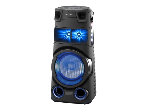 Sony MHC-V73D - Partyhögtalare - trådlös - NFC, Bluetooth - Appkontrollerad Svart