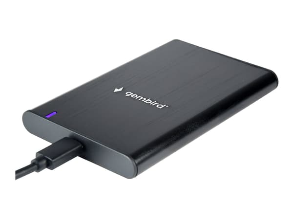 Gembird EE2-U3S-6 - Förvaringslåda - 2.5" - SATA 6Gb/s - USB 3.1 (Gen 1) - svart