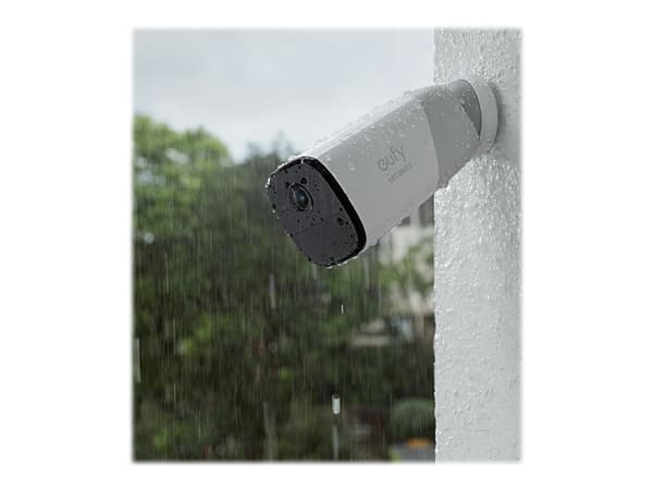 Eufy eufyCam 2 Pro - Nätverksövervakningskamera - utomhusbruk, inomhusbruk - väderbeständig - färg (Dag&Natt) - ljud - trådlös - Wi-Fi - med Eufy Hom