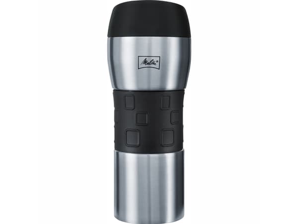 Melitta Thermo Mug, 0,35 l, Svart, Silver, Rostfritt stål, 3 koppar