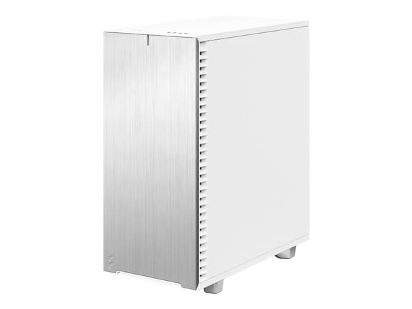 Fractal Design Define 7 Compact Tempered Glass Light - Tower - ATX - genomskinlig sidopanel (härdat glas) - ingen strömförsörjning (ATX) - vit - USB/