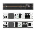 Miniatyrbilde 5 av 5: Vertiv EDGE - UPS (rackmonterbar/ekstern) - AC 230 V - 1980 watt - 2200 VA - 9 Ah - USB - utgangskontakter: 7 - 2U