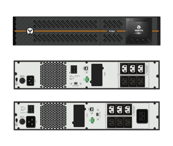 Vertiv EDGE - UPS (rackmonterbar/ekstern) - AC 230 V - 1980 watt - 2200 VA - 9 Ah - USB - utgangskontakter: 7 - 2U