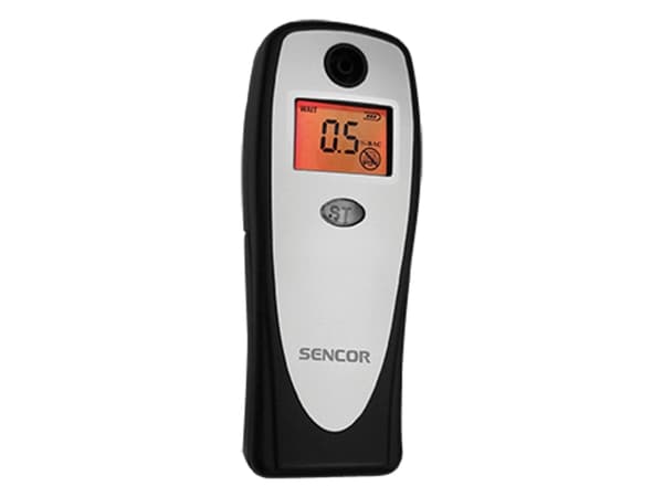 Sencor SCA BA01 - Alkoholtester - svart / sølv
