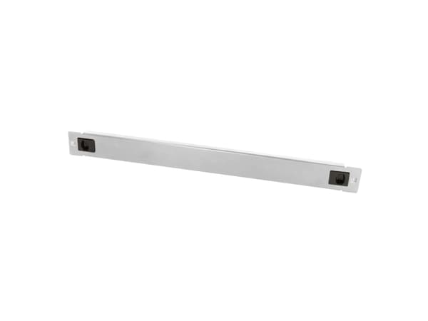 LogiLink PN105G, Blankt panel, Grå, Metall, 1U, 48,3 cm (19"), 44,5 mm