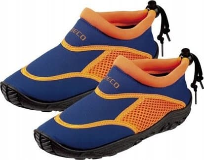 Apparel Aqua shoes for kids BECO 92171 63 size 26 blue/orange
