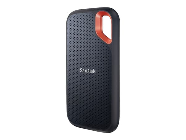 SanDisk Extreme Portable - SSD - kryptert - 1 TB - ekstern (bærbar) - USB 3.2 Gen 2 - 256-bit AES