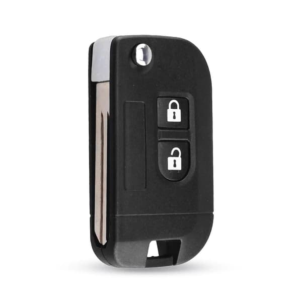 Endret Key Shell Remote Case 2 -knapp for Nissan