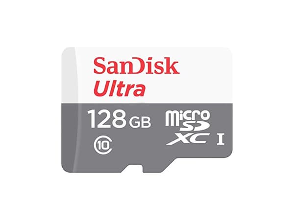 SanDisk Ultra - Flashminnekort - 128 GB - A1 / UHS Class 1 / Class10 - microSDXC UHS-I