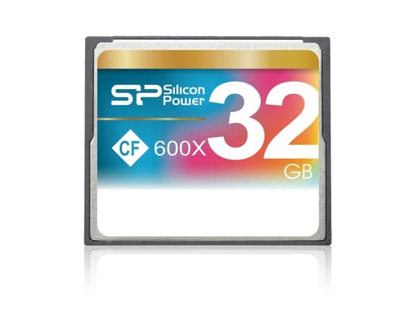 Silicon Power CF 600X, 32 GB, CompactFlash, 90 MB/s, Rød