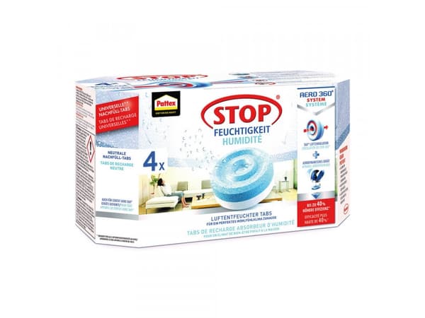 Pattex 9H PLAN4, Blå, Rød, Hvit, AERO360°, 450 mm, Boks, 4 stykker