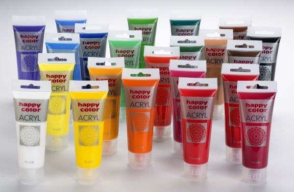 Happy Color akryylimaali 75ml punainen (7370 0075-2)