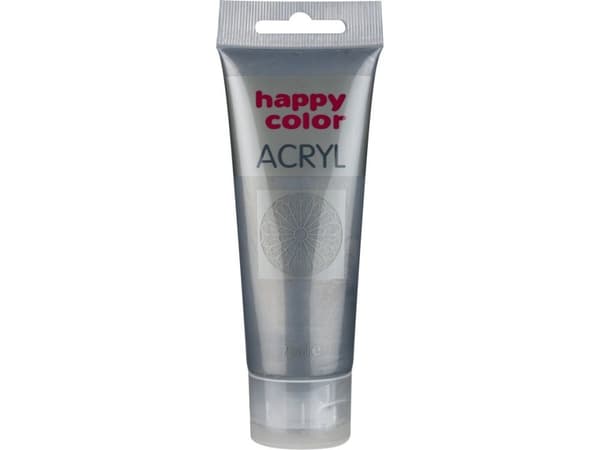 Happy Color Farba akrylowa 75ml sort srebro (7370 0075-819)