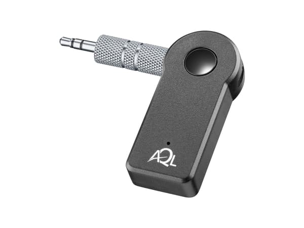 AQL BTAUDIORECEIVERK, Bluetooth, 3,5 mm, Sort, 1 stykker, 92 mm, 20 mm