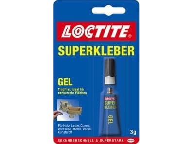 Loctite Super Glue Gel, tub med 3g, 9H LTG1C