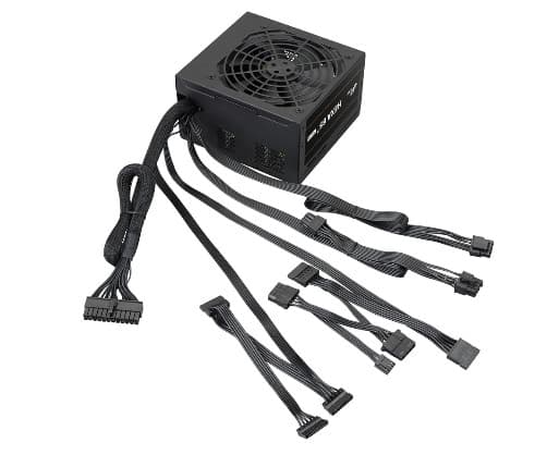 FSP/Fortron HEXA 85+ PRO 450W, 450 W, 100 - 240 V, 50/60 Hz, 6-2,5 A, Aktiv, 85 % Sort