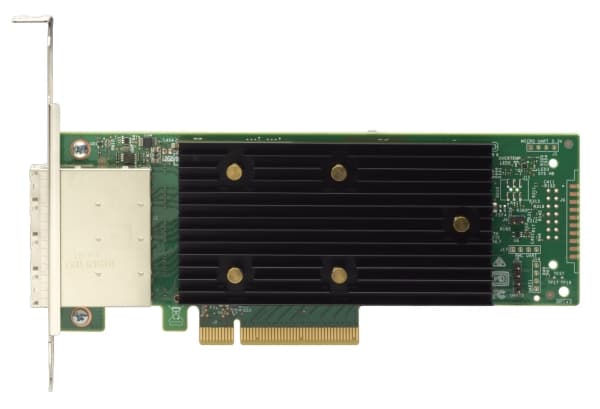 Lenovo ThinkSystem 430-8e - Kontrollerkort - 8 Kanal - SATA / SAS 12Gb/s - låg profil - PCIe 3.0 x8 - för ThinkSystem SR250; SR645; SR650 V2; SR665;