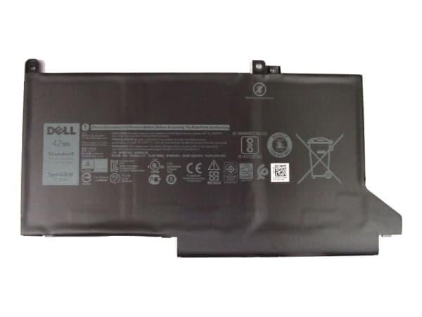 Dell Primary Battery - Kit - batteri för bärbar dator - litiumjon - 3-cells - 42 Wh - för Latitude 7280, 7480