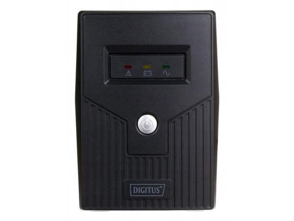 Digitus DN-170064, Linje-Interactive, 0,8 kVA, 480 W, Pseudo sine, 162 V, 290 V Sort