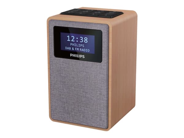 Philips TAR5005 - Kelloradio - 1 wattia - vaalea puu