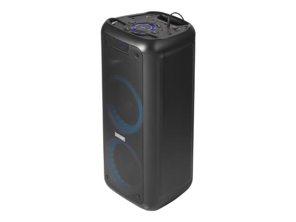 DENVER BPS-350 - Partyhögtalare - trådlös - Bluetooth - 25 Watt - 2-vägs