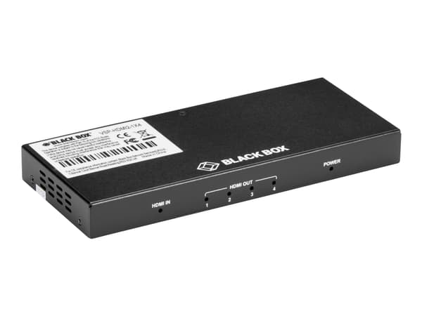 Black Box VSP-HDMI2-1X4 - Video/lyd-splitter - 4 x HDMI - stasjonær