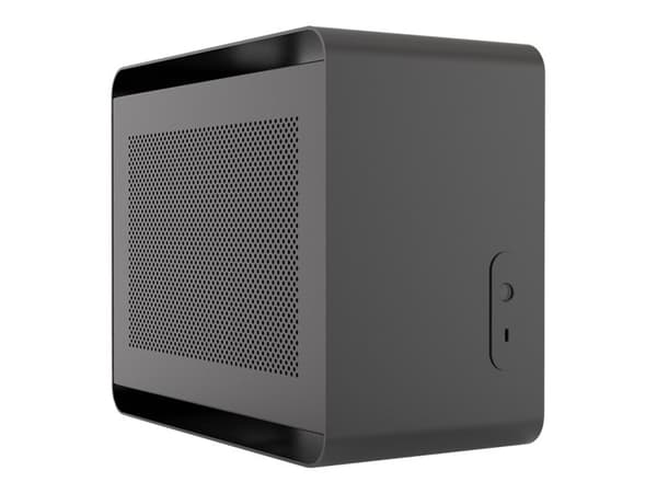 Streacom DA2 V2 - Tower - mini-ITX - ingen strømforsyning (ATX / SFX / SFX-L) - svart - USB