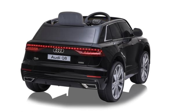 Jamara Audi Q8, 3 år, 4 hjul, Sort, Batterier kreves