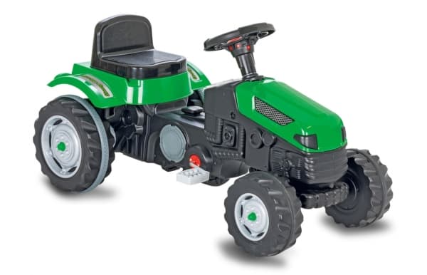 Jamara Pedal Tractor Strong Bull, 3 år, 4 hjul, Sort, Grønn