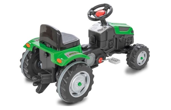 Jamara Pedal Tractor Strong Bull, 3 år, 4 hjul, Sort, Grønn