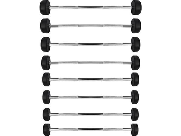 Fast gummiert vektstang/grep 15 kg HMS GSG15