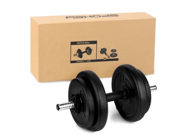 Spokey dumbbell Burden Set bituminøs 1 x 7,5 kg