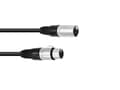 Miniatyrbild 1 av 5: Omnitronic 30220765, XLR (5-pin), Hankoppling, XLR (5-pin), Honkoppling, 1,5 m, Svart