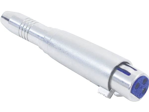 Omnitronic 30226555, XLR, 6,3mm, Silver