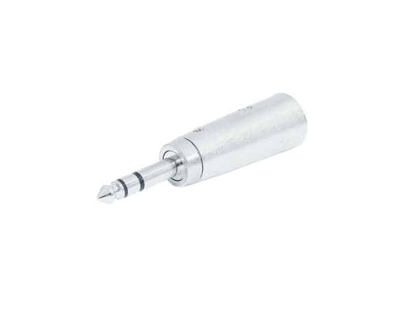 Omnitronic 30226455, 3-pin XLR, 6,3 mm, Sølv