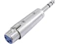 Miniatyrbilde 3 av 4: Omnitronic 30226405, 3-pin XLR, 6,3 mm, 0,09 m, Sølv
