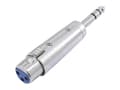 Miniatyrbilde 4 av 4: Omnitronic 30226405, 3-pin XLR, 6,3 mm, 0,09 m, Sølv