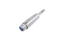 Miniatyrbilde 1 av 4: Omnitronic 30226405, 3-pin XLR, 6,3 mm, 0,09 m, Sølv