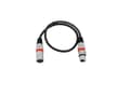 Miniatyrbild 4 av 5: Omnitronic 30220401, XLR (3-pin), Hankoppling, XLR (3-pin), Honkoppling, 0,5 m, Svart