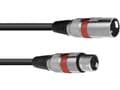 Miniatyrbild 2 av 5: Omnitronic 30220401, XLR (3-pin), Hankoppling, XLR (3-pin), Honkoppling, 0,5 m, Svart