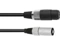 Miniatyrbilde 2 av 5: Omnitronic 30225590, Speakon, Hunkjønn, XLR (3-pin), Hankjønn, 1 m, Sort