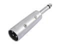 Miniatyrbilde 4 av 4: Omnitronic 30226450, 3-pin XLR, 6,3 mm, Sølv