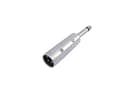 Miniatyrbilde 1 av 4: Omnitronic 30226450, 3-pin XLR, 6,3 mm, Sølv