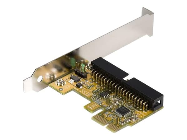 StarTech.com 1 Port PCI Express IDE-kontrolleradapterkort - Lagringskontroller - ATA - 133 MBps - PCIe x1 - PEX2IDE - Lagringskontroller - ATA - PCIe