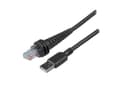 Miniatyrbilde 3 av 5: Honeywell - USB-kabel - HD-15 (VGA) (hann) til USB (hann) - 2.9 m - svart - for Vuquest 3310G